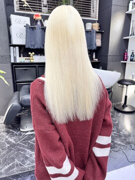 チュダック(ChuDuck) 《ブロンド》ハイトーン/ケアブリーチ/ダブルカラー/韓国