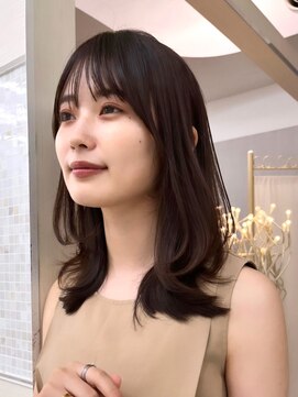 アンフィニー 銀座(ANFINI) 似合わせ顔周りカット前髪カット/サイドバング/銀座