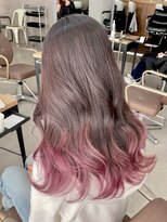 サクラ オモテサンドウ(SAKURA)&nbsp;やってみたい！グラデーションカラー/ インナーカラー/髪質改善