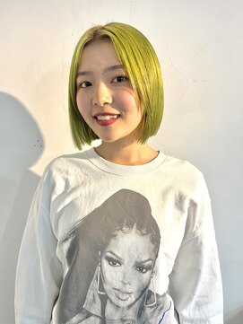 スリット(slit) ライムグリーン / SYU