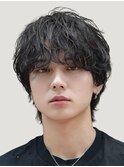 梅田ツイストスパイラルパーマ波巻きパーマラウンドマッシュ◆