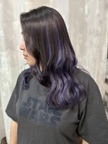 ヲタクに美容室は難しい。 アンブレラ×ラベンダー