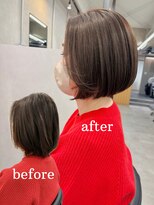 ヘアサロン ドットプラス 町田店(dot. plus)&nbsp;【市井友佳子】伸びても崩れにくい大人ショートボブ/町田
