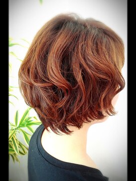 カナパ(CANAPA) ショート・ボブ×大人可愛いパーマ