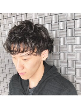 ルシード スタイル レクラ 栄生店(L'UCIDO STYLE L'eclat) ランダムカールが可愛いマッシュボブ