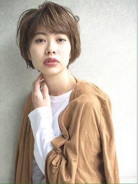 グルグル 新小岩店(GULGUL) 姫カット シアーカラー 抜け感たっぷりショート 新小岩