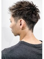 フジヤマ バーバー ショップ(FUJIYAMA BARBER SHOP)&nbsp;ソフトツーブロック  くせ毛風パーマ フェザーマッシュac