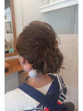 アルベリーヘアーアンドスパ 掛川中央店(ALBELY hair&spa) ゆるふあアップ