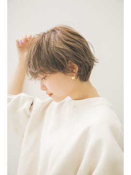 シキ 渋谷(siki) 【siki】ニュアンスショート(原宿/表参道)