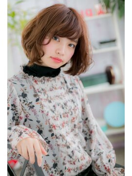 ミック ヘアアンドメイク アップ 駒込店(miq Hair&Make up) エアリーミディでチャーミングな魅力♪