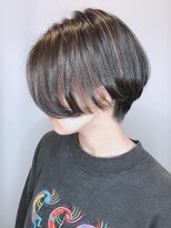 【morio 原宿】ハンサムショート×ハイライト