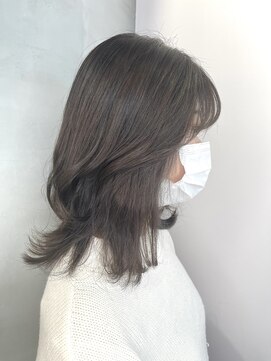 リーオオサカ(Lee Osaka) 【Lee大阪店】大人ウルフ☆グレージュ/新出奈津樹