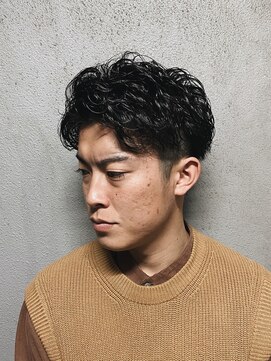 ヒロギンザ 浜松町店(HIRO GINZA) アップバング×パーマ