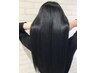 韓国女子風ブルーブラックカラー+トリートメント(白髪染め不可)