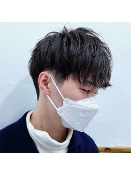 ヘア スタジオ クリブ 北千住(HAIR STUDIO CRIB) men'sマッシュショート
