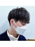 men'sマッシュショート