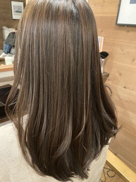 吉祥寺 はるへ ハイライトローライトカラー