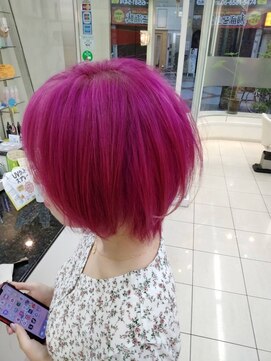 トップヘアー ベイエリア店(TOP HAIR) パープピンク