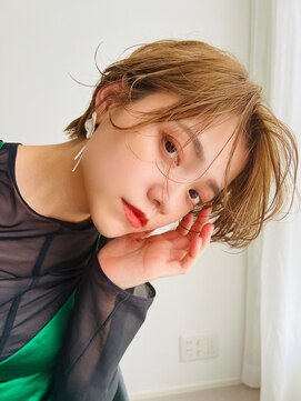 アルテ(ARTE) 【ARTE表参道/青山】モテ髪ショート×ブリーチなし透明感