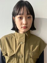 ラフ フロム ガーデン(Laf from GARDEN)&nbsp;20代30代におすすめお洒落なストレートボブ