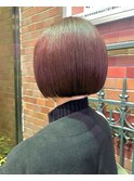 ミニボブ×冬カラー×イルミナカラー