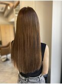 エクステつきヘアカラー　