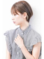 モニカ 西宮北口(Monica)&nbsp;前下がりボブ・  内巻きワンカール・  ボブショート・暗髪