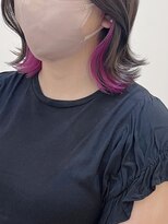 サロン 名和店(SALON)&nbsp;インナーカラーピンクパープル　by mika