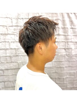 グレイスフルバーバー 赤坂見附店 骨格矯正アップバングショート【赤坂】【床屋】【バーバー】