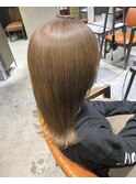 ことりベージュミルクティーベージュシースルーカラー大人可愛い