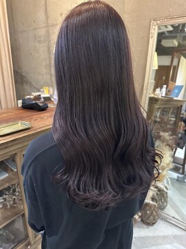 ヨーク(yoke.) 秋に人気のラベンダーカラー