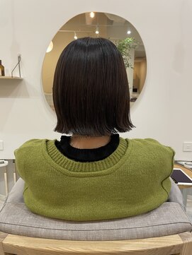 ピピバイヨーク(pipi, by yoke.) マロンブラウン×bob