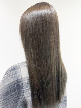 ヴィヴァーク 拝島駅前店(vivarc) 20代30代大人可愛い髪質改善カラーアッシュベージュ透明感