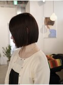 【ミニボブ/阿部達哉】ボブ/切りっぱなし/外ハネ/内巻きボブ