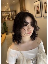 シアン 矢場町店(CYAN.)&nbsp;縮毛矯正履歴にパーマ