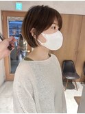 *滝田*20代30代40代大人可愛い似合わせカットショートボブ透明感