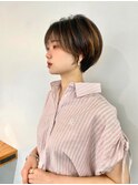 【山本】伸ばしかけでも可愛いショートボブ