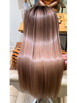 ケンジ 長後店(KENJE) 髪質改善ツヤ髪ストレート