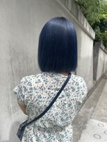 エムタニグチミュー(MTANIGUCHI Mieux)&nbsp;ダブルカラー/ケアブリーチ/ブルーカラー/ブルーベリーカラー