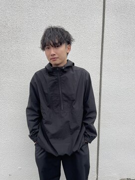 メンズサロン ルーブ 新潟(メンズサロンLOOB) 波巻きパーマ刈り上げマッシュ波打ちパーマツイストスパイラル