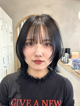 ロンドアジュール 横浜(Lond azur) ★秋はグレージュカラーが人気！顔まわりにちょこっとレイヤー