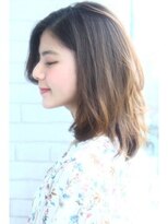 ニスル 町田店(NISURU)&nbsp;似合わせカット/大人ガーリー/ダークアッシュ/着物/町田/町田駅