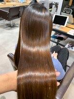 レオン(Re:ON)&nbsp;縮毛矯正×ロングヘア