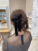 エムサロン 前橋川原(emusalon)&nbsp;ゆるふわシニヨン♪