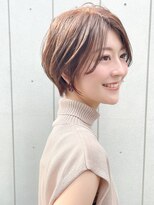 ネイロ 錦糸町(NeiRo)&nbsp;★前下がりショートボブハンサムショートカットカラーパーマケア