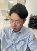 ビジネスにもプライベートにも両党メンズヘア
