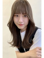 ヒール 銀座(heel)&nbsp;小顔に見せるワンホン＆韓国ヘア/顔周りレイヤーカット