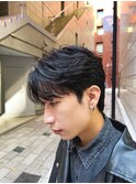 艶センターパートニュアンスパーマスペインカール韓国マッシュ