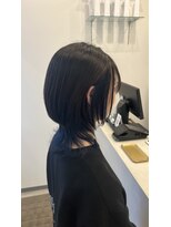 トパキュー(topa cue)&nbsp;ウルフカット×インナーブルー