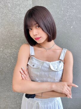 アンフィニー 仙台(ANFINI) 仙台髪質改善トリートメント縮毛矯正レイヤー外ハネボブ韓国前髪